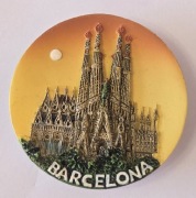 Magnes na lodówkę ceramiczny Barcelona Hiszpania Spain Andaluzja (42) 