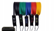 Zestaw 5 gum oporowych do ćwiczeń ekspander PRO