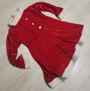 strój mikołajka elf skrzat mikołajkowa sukienka 350