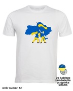 Wolna Ukraina Koszulka + przypinka GRATIS