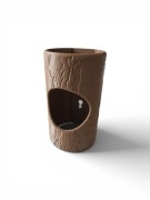 Kryjówka z przyssawkami na szybe dla gekona - Tuba