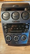 Radio Fabryczne Mazda 6 GG GY polift 2005-2008, Wyświetlacz, Schowek