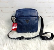 Guess saszetka męska granatowa logowana listonoszka nowa oryginalna premium