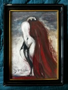 KOBIETA Z PEJCZEM W STYLU BEKSIŃSKIEGO 