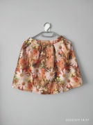 M nowa spódnica rozkloszowana floral stokrotki 