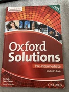 Podręcznik Oxford Solutions Pre-Intermediate