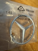 Znaczek Logo Mercedes, emblemat na kierownicę, 52 mm small pin.