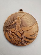 Medal brąz piłka nożna fi 50 mm piłka
