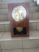 METRON zegar ścienny z okresu PRL.