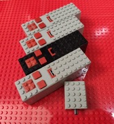 LEGO Electric 9V Battery Box 4 sztuki + motor 9V
