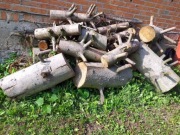 Drewno na sprzedaż - duża sterta (świerk)