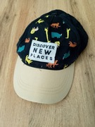 Czapka z daszkiem 5.10.15. rozm. 52/54 w dinozaury