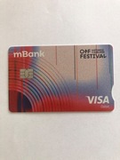Kolekcjonerska karta Mbank OfF Festival