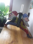 Stary duży stojak pod choinkę krasnoludki ZOBACZ 