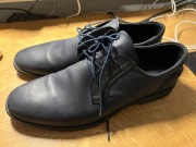 Buty męskie galowe niebieskie rozmiar 44 używane