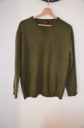 royal spencer sweter 100% kaszmir r. L/XL  hhaki