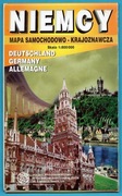 NIEMCY mapa samochodowo-krajoznawcza 1997 rok