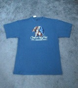 Nowy męski t-shirt z nadrukiem amerykańskiego jastrzębia "Land of the free"