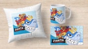 Piratix King Shark Magic Box figurki zestaw prezent dla dziecka poduszka pu