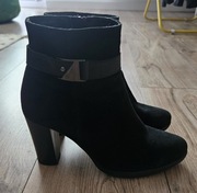 Botki skórzane zamszowe Lasocki 38