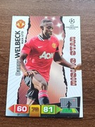 Champions league 2011/12 Danny Welbeck RISING STAR card