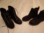 Buty botki niskie wysokie