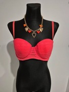 Biustonosz koralowy czerwony