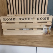 Wieszak wiszący drewno 1Home odcienie brązu