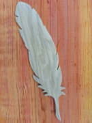 Piórko z drewna -  rękodzieło