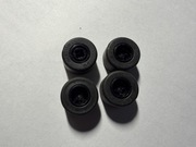 LEGO KOŁA 8x9 OPONA 14x9 CZARNE (74967/30028) 74967c01 4 szt