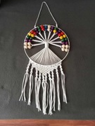 MAKRAMA Drzewo życia z koralikami