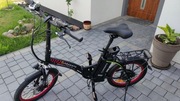 Rower elektryczny skladany Argento Piuma 20"
