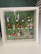 Lego minifigures 71029 komplet ramka