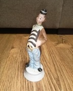 Figurka ceramiczna klaun 