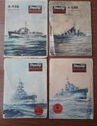 M.M. 11-12/83 VITTORIO VENETO 4-5/88 DIDO 8-9/88 KRONSZTAD 9/86 GARLAND