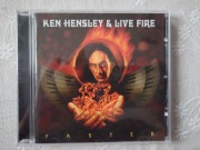 KEN HENSLEY & LIVE FIRE - Faster (CD)