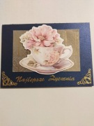 kartka karnet NAJLEPSZE ŻYCZENIA / 5