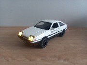 Toyota AE86 model 1:32 światła, dźwięk