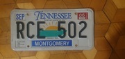 Tennessee   tablica rejestracyjna usa oryginal