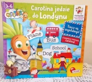 Carolina jedzie do Londynu, nauka angielskiego 3-6 lat