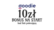 goodie 10zł na start bonus link kod polecający