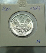 2 zl 1974  mennicze  z rolki