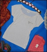 Koszulka melanzowa new look 