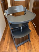 Krzesełko do karmienia Safety 1st - rosnące z dzieckiem - blat - szare