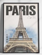 Plakat Paris Eiffel Tower A3 minimalistyczny nowoczesny