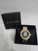 Tous damski złoty zegarek na prezent