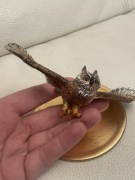 Kolekcjonerska figurka gumowa gięta Puchacz