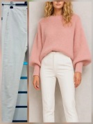 Orsay białe eleganckie spodnie roz.M