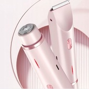 DEPILATOR 3W1 DAMSKI: GOLARKA + TRYMER + GRZEBIEŃ, IPX7, AKUMULATOR USB