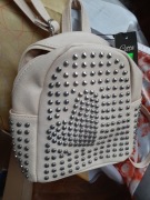 Plecak torebka z dżetami  Serce NOWA